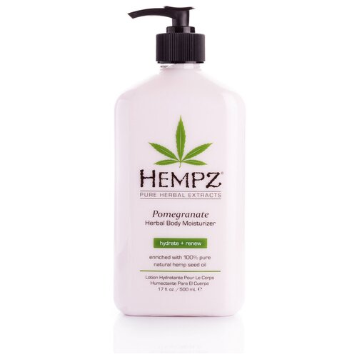 Hempz Pomegranate Herbal Body Moisturizer - Молочко для тела увлажняющее Гранат 500 мл