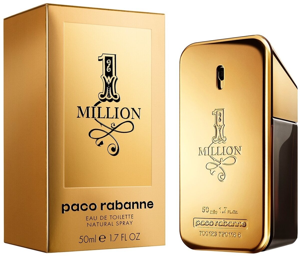 Paco Rabanne туалетная вода 1 Million, 50 мл (ref.55)