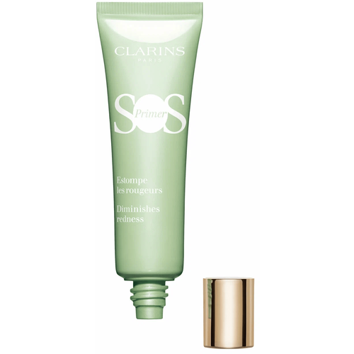 Clarins База под макияж SOS Primer, 30 мл, 04 green база под макияж topface vegan sensitive mineral primer 30 мл