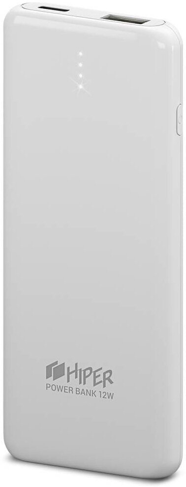 Мобильный аккумулятор Hiper PSL5000 5000mAh 2.1A белый (PSL5000 WHITE)