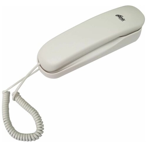Проводной телефон Ritmix RT-002, белый проводной телефон ritmix rt 311 черный