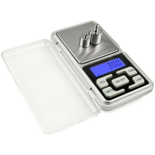 весы ювелирные электронные pocket scale 500 гр 0 1 гр батарейки в комплекте Весы ювелирные электронные карманные (500*0.1 гр.)