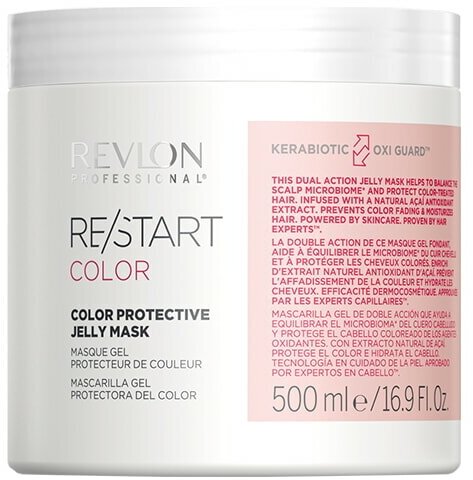 Revlon Restart Color: Защитная гель-маска для окрашенных волос (Protective Jelly Mask), 500 мл