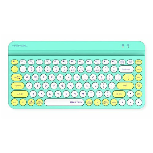 Клавиатура беспроводная A4TECH Fstyler FBK30 BTRadio зеленый 222000₽