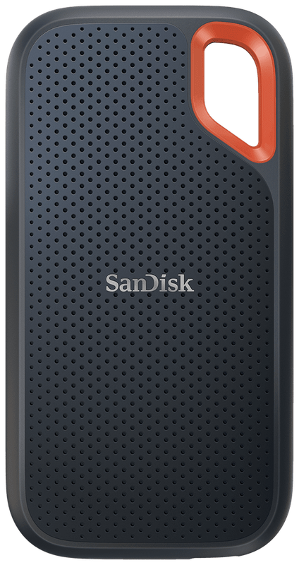 2 ТБ Внешний SSD SanDisk Extreme Portable V2, USB 3.2 Gen 2 Type-C, черный