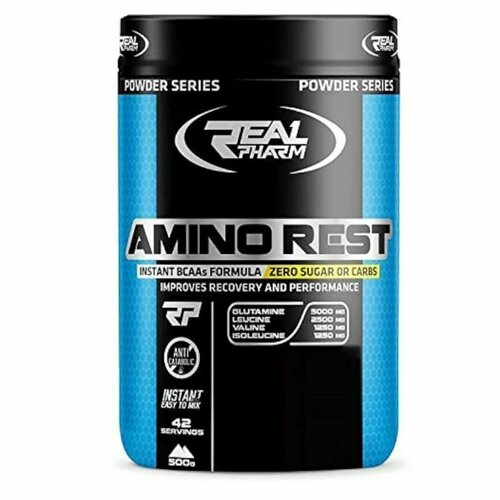 Real Pharm, Amino Rest, 500г (Лимон)