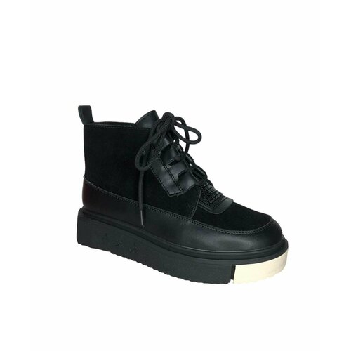 Ботинки Baden, размер 38, черный ботинки baden размер 38 черный