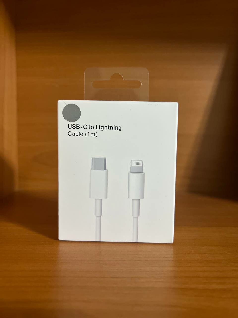 Кабель для Apple Type-C/Lighting white(Кабель Type-C Lightning, iPhone, iPad, iPod,1 метр, белый)