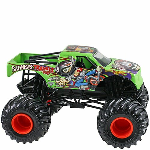 фото Машинка внедорожник 18 см гонщик monster jam hot wheels