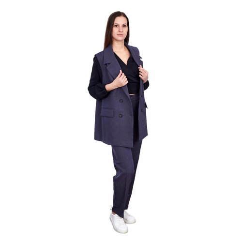 Костюм, размер 52, серый