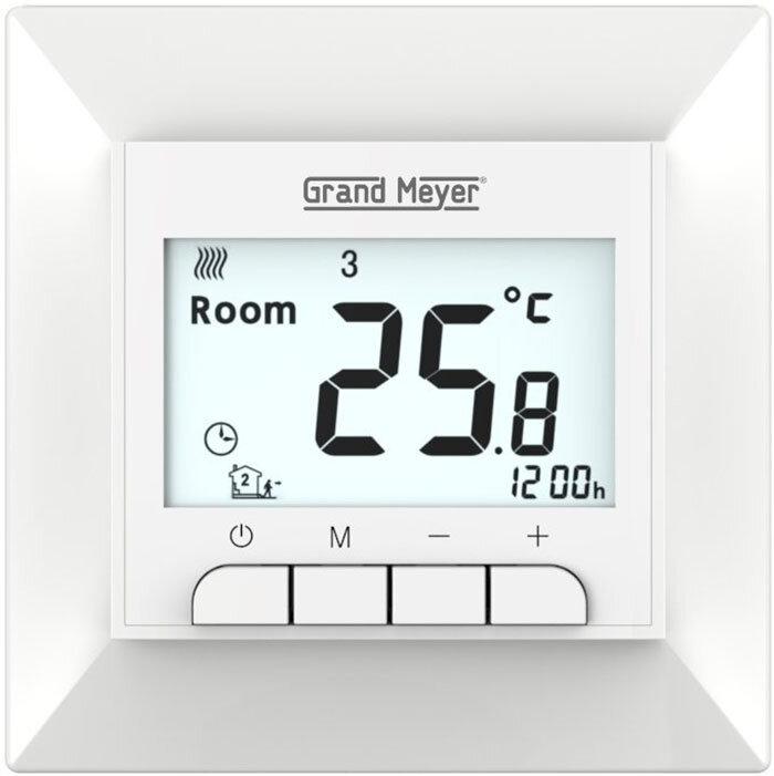 Терморегулятор/термостат для теплого пола Grand Meyer GM-119