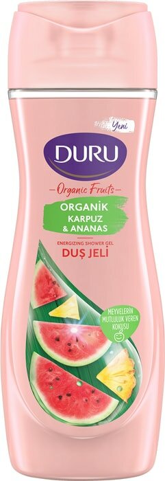 Гель для душа Duru Organic Fruit Арбуз и ананас 450мл