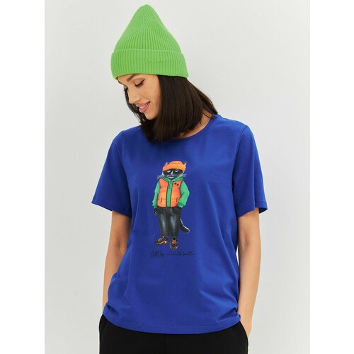 фото Футболка manii'ta lacitta, размер xl, синий