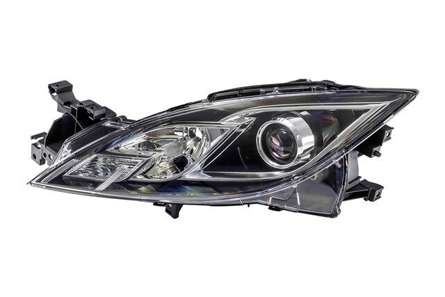 Фара левая с корректором DEPO 2161155LLDEM2 для Mazda 6 GH 2007-2010 — фото 2