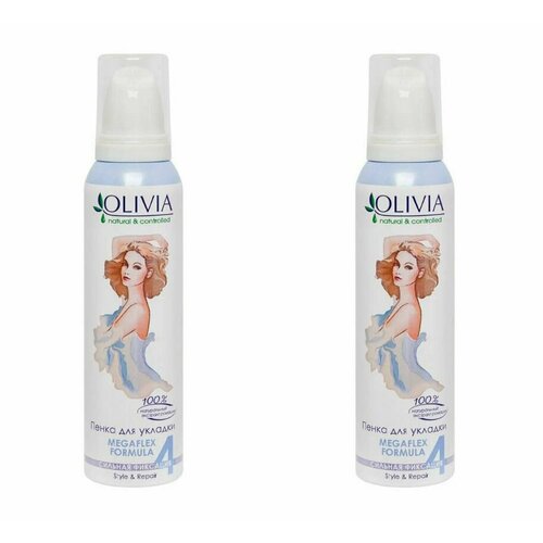 OLIVIA Пенка для волос Ромашка 150 мл 2 штуки 622₽