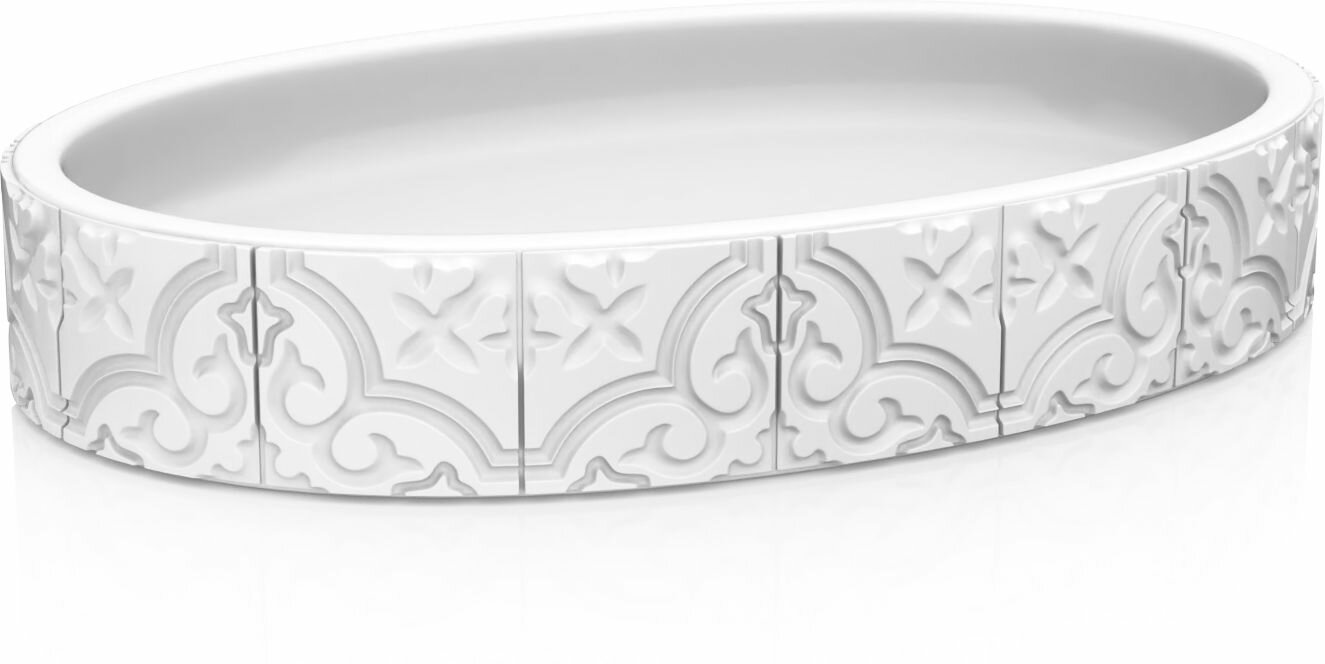 фото Мыльница настольная Fora PATCHWORK полирезин