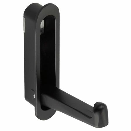 фото Крючок 1-рожковый складной EDSON 4903 матовый черный