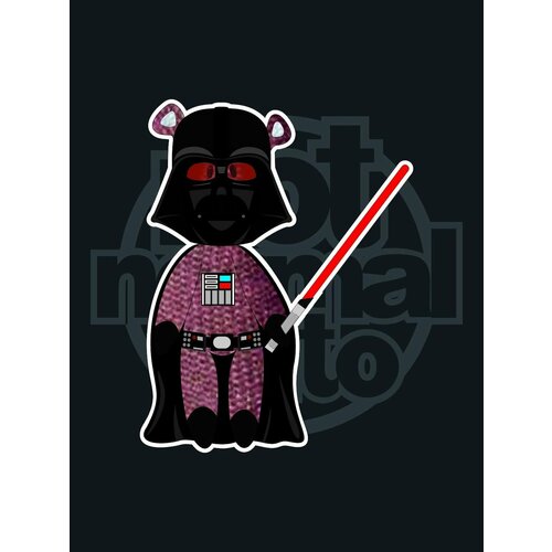 Наклейка Bear Darth Vider