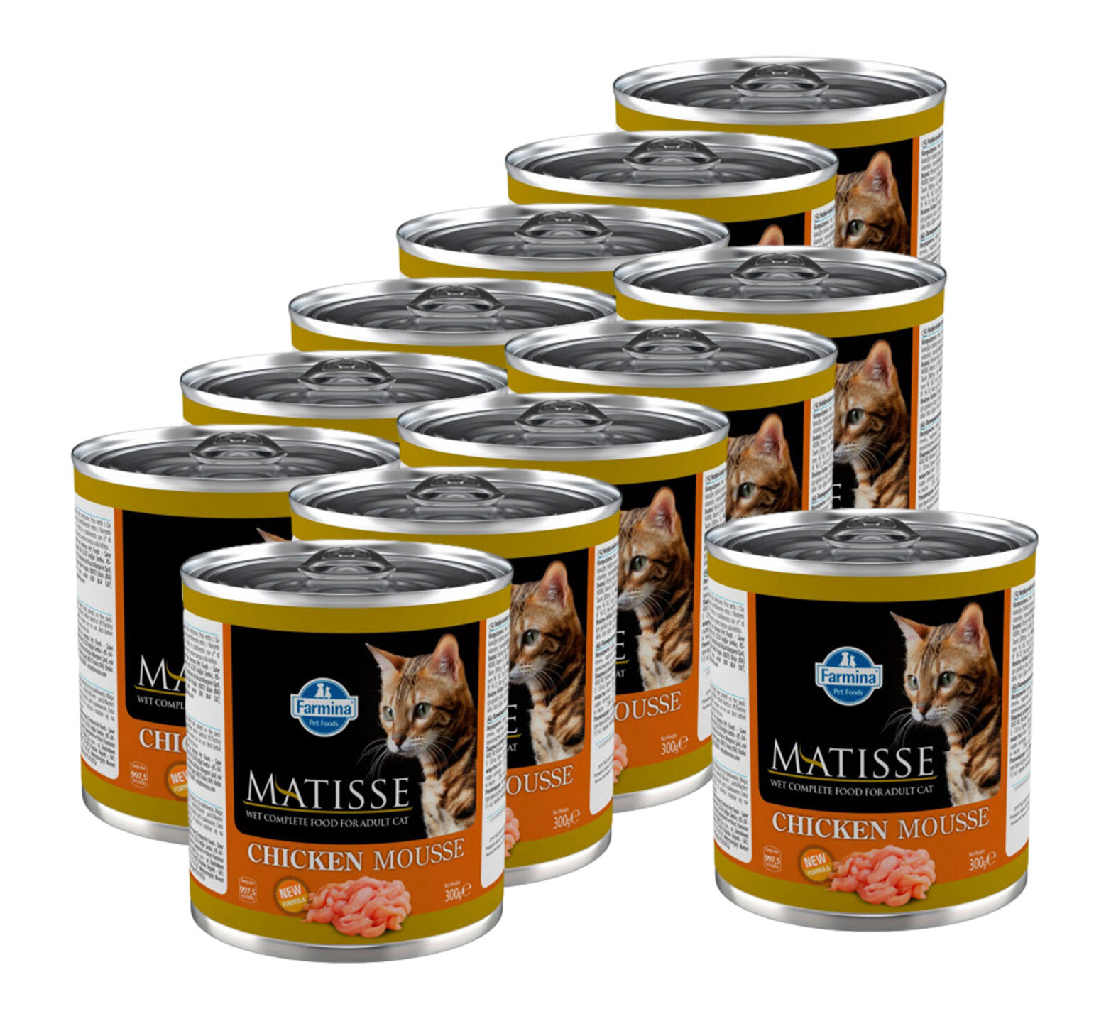 MATISSE мусс для кошек с курицей 0,3 кг х 12 шт.
