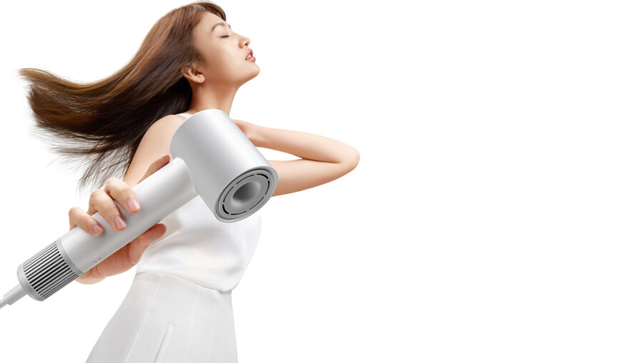 Фен Xiaomi Mijia High Speed Hair Dryer H501 SE White, переходник в комплекте - фотография № 9