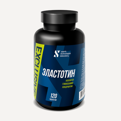 Изображение товара STL Эластотин 120 табл. / Для суставов и связок / Хондроитин с глюкозамином / Коллаген для суставов