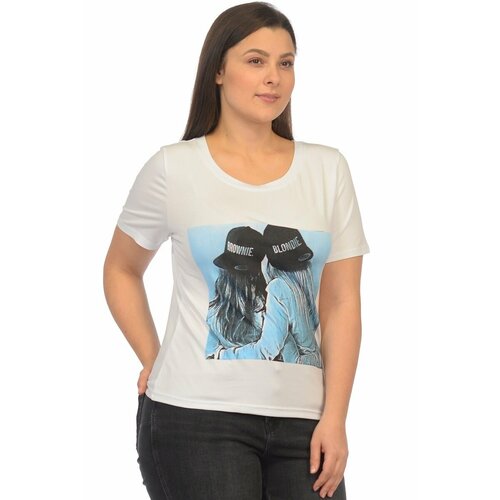 фото Футболка el fa mei, размер 50, белый