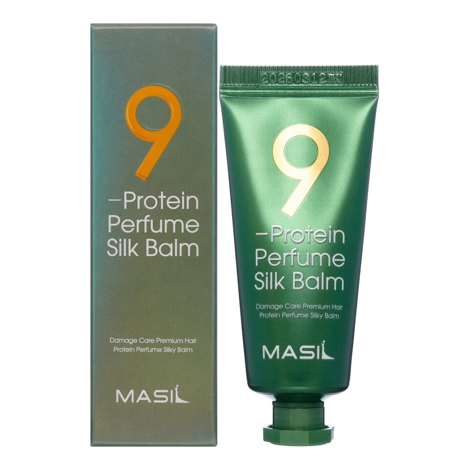 MASIL 9 PROTEIN PERFUME SILK BALM Несмываемый протеиновый бальзам для поврежденных волос 20мл