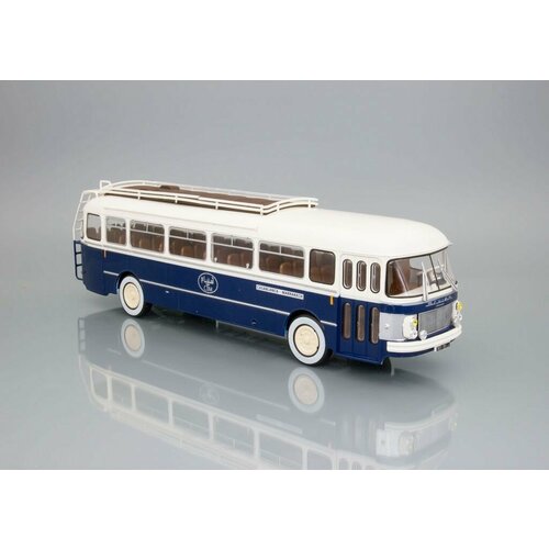 Автобус SAVIEM CHAUSSON SC1 FRANCE 1960 Blue/White, масштабная модель коллекционная