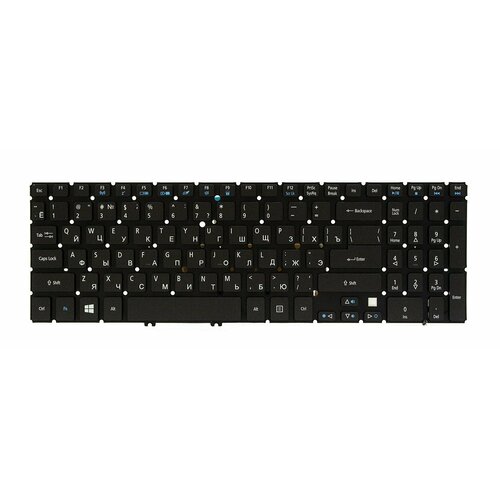 Клавиатура для ноутбука Acer Aspire V5-571G-53316G50Mabb Aspire V5-571G NSK-R6ABC с подсветкой удилище shimano aspire ultra ax 1600