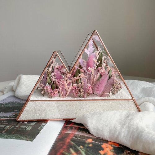 Флорариум с сухоцветами Нежность Severinside 4400₽