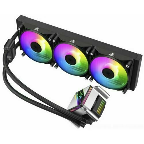 Система охлаждения жидкостная Segotep Kunlun 360ARGB LGA20xx/21700/1200/115x/AM4/AM3/TR4 (3*120mm fan, 800-2000rpm, 78CFM, 32dBA, 4-pin)