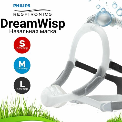 Philips DreamWisp (в комплекте 3 размера) назальная маска для СИПАП