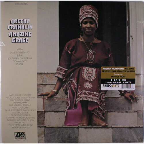 Виниловая пластинка WM Aretha Franklin Amazing Grace (180 Gram Black Vinyl) виниловая пластинка aretha franklin lady soul vinyl 180 gram