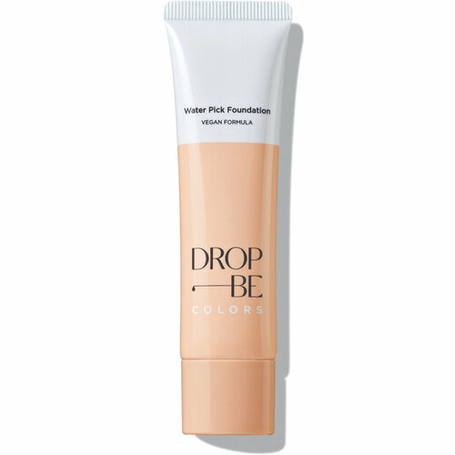 Тональная основа для лица The Saem Drop Be Colors Water Pick Foundation 02 Natural Beige, 30 мл