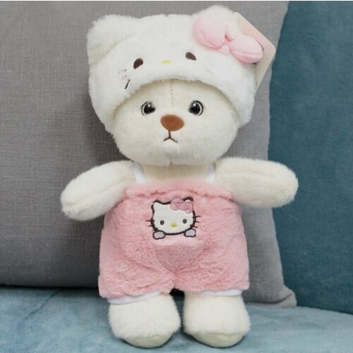 Мягкая игрушка Мишка в пижаме Hello Kitty мягкая игрушка котик hello kitty в сердечко