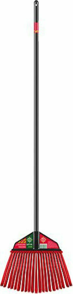 Щетка уличная Белцентромаш 2005  съемная ручка  пластик  красная  34x139 см