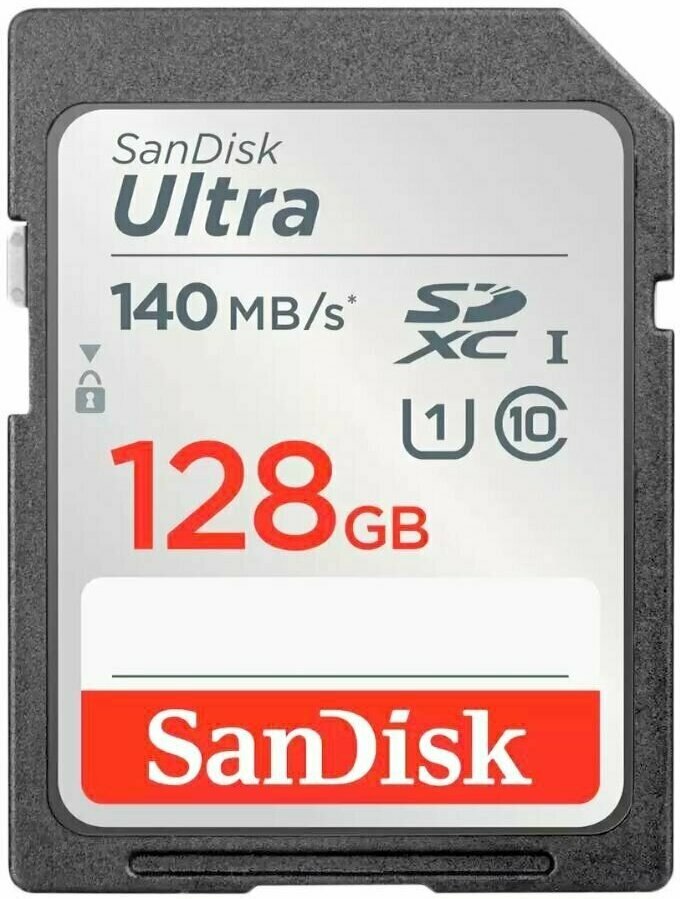 Карта памяти SANDISK SDXC 128GB UHS-I SDSDUNB-128G-GN6IN