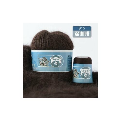 Пряжа Пух норки (синяя этикетка) (5 шт)