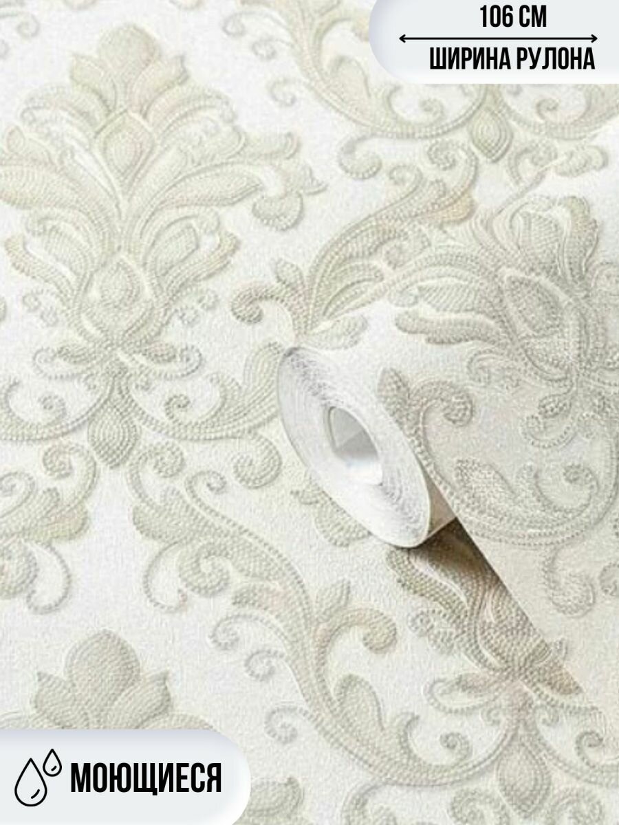 фото Моющиеся метровые флизелиновые обои для гостиной