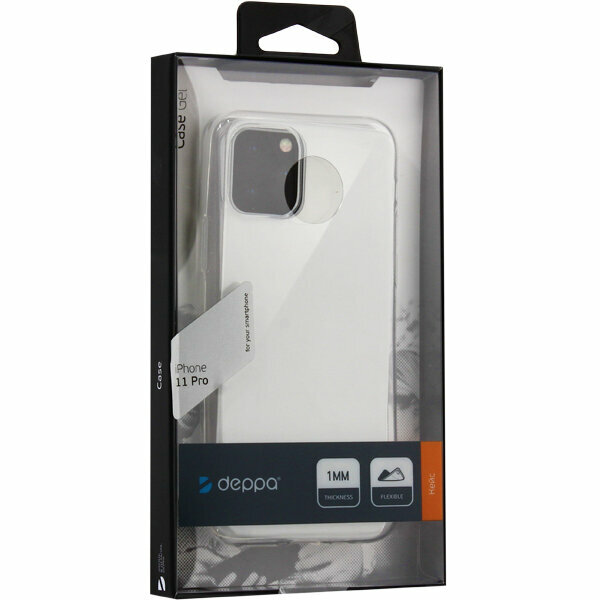 Чехол-крышка Deppa для Apple iPhone 11 Pro, силикон, прозрачный - фото №7