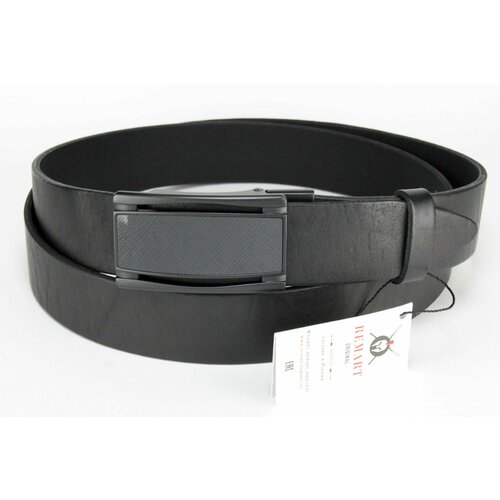 фото Ремень remart, размер 125, черный