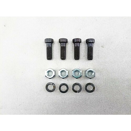 Болт М10х1х30 карданный УАЗ ГАЗ черный с гайкой и гровером К-КТ 4 ШТ Красная Этна 257₽