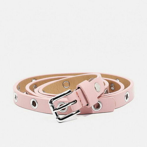 фото Ремень сима-ленд, размер 105, розовый сима-лэнд