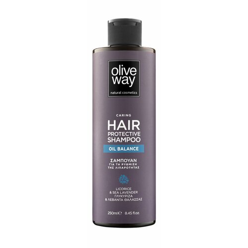 OLIVEWAY Repairing Protective Shampoo Шампунь для волос склонных к жирности, 250 мл