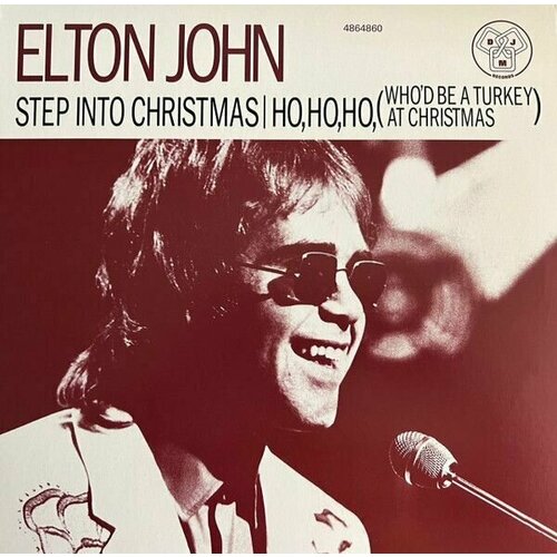 Elton John – Step Into Christmas / Ho, Ho, Ho (Who’d Be A Turkey At Christmas) (White Vinyl) виниловые пластинки mercury djm records elton john 17 11 70 lp