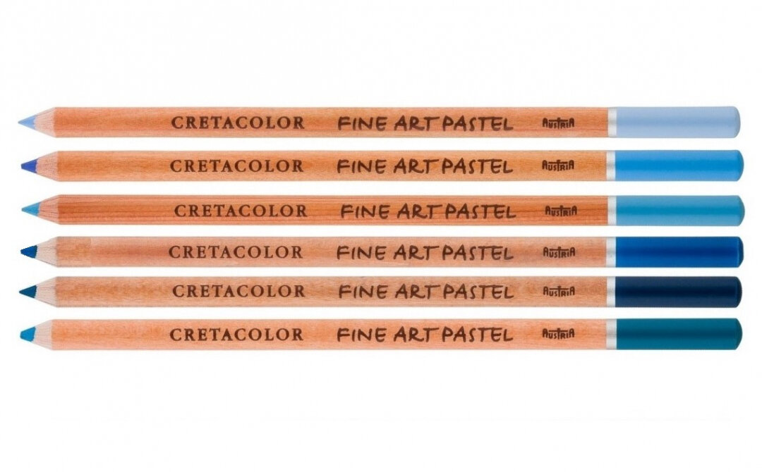 Cretacolor Набор пастельных карандашей "Fine Art Pastel" синие, 6шт