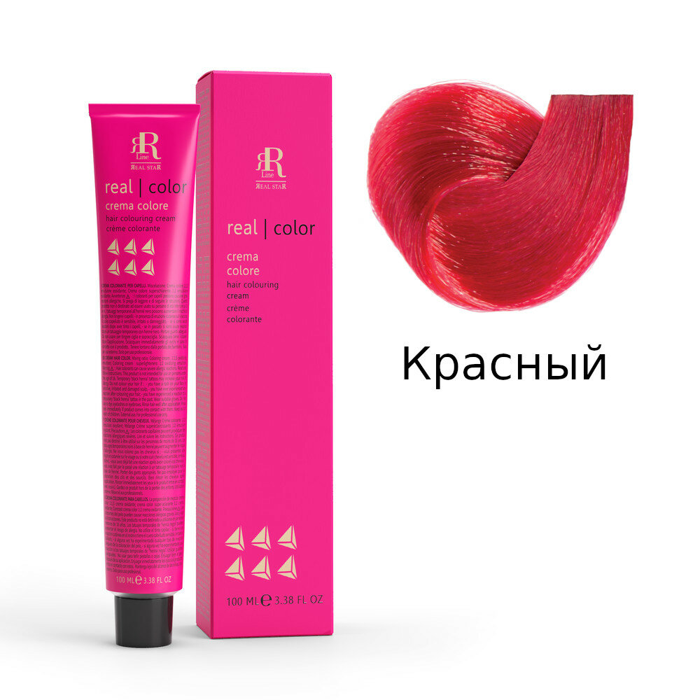 Крем - краска для волос профессиональная RR Line Colouring Cream Красный Корректор 100 мл