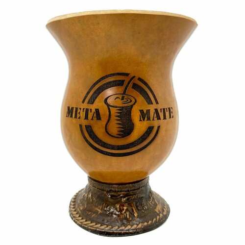 Калабас для мате из натуральной тыквы 