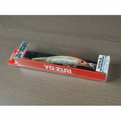 Воблер для рыбалки Yo-Zuri Crystal 3D Minnow DD Jointed F1155 C57
