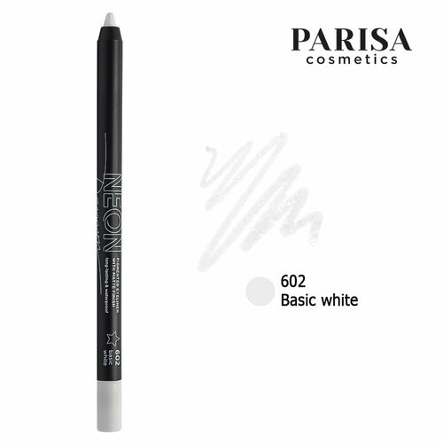 фото Карандаш для век parisa neon demon тон 602 basic white 1.2 г